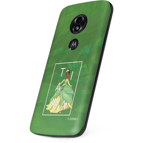 Disney Princess Tiana Floral Moto E5 Play Skin